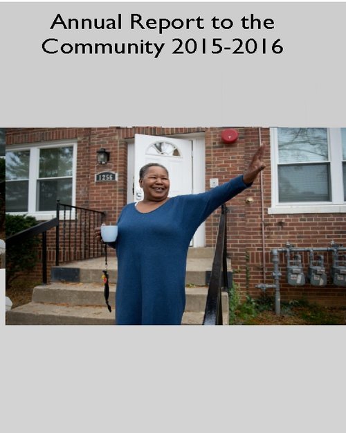 Annual reports to the community 2015-2016