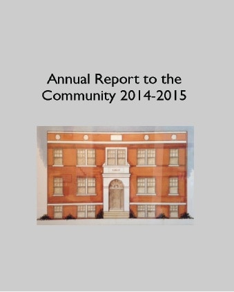 Annual reports to the community 2014-2015